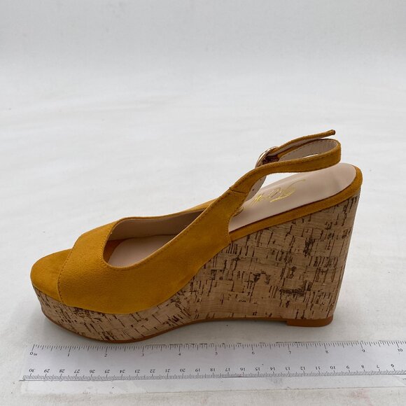 FOWT Women Peep Toe Slingback Platform Wedge Sandals High Heel Buckle Open Toe L - Picture 2 of 8